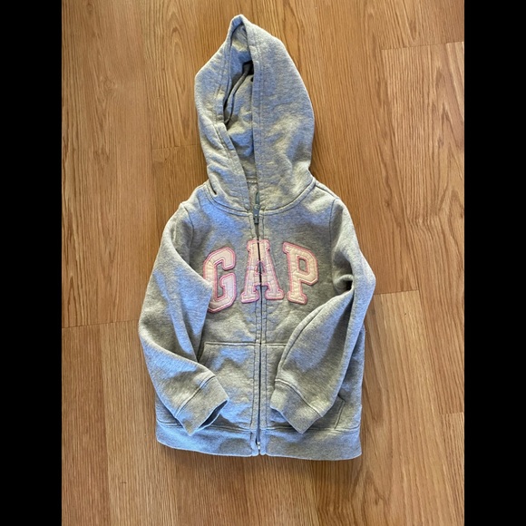 GAP girls full zip hoodie jacket 4 - Picture 1 of 5
